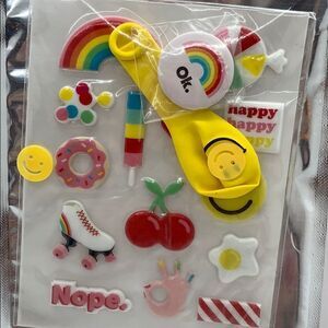 NWT Oh Happy Day Puffy Stickers Set